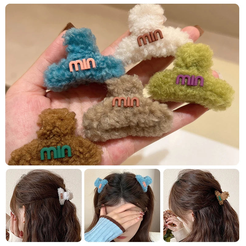 Plush Hair Clip